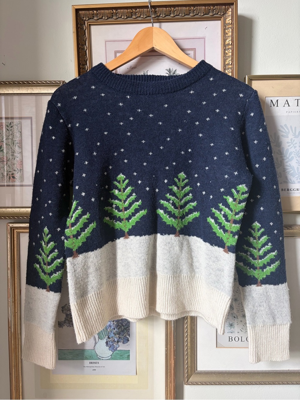 Kiel James Patrick Snowy Night Sweater Small - Picture 5 of 13